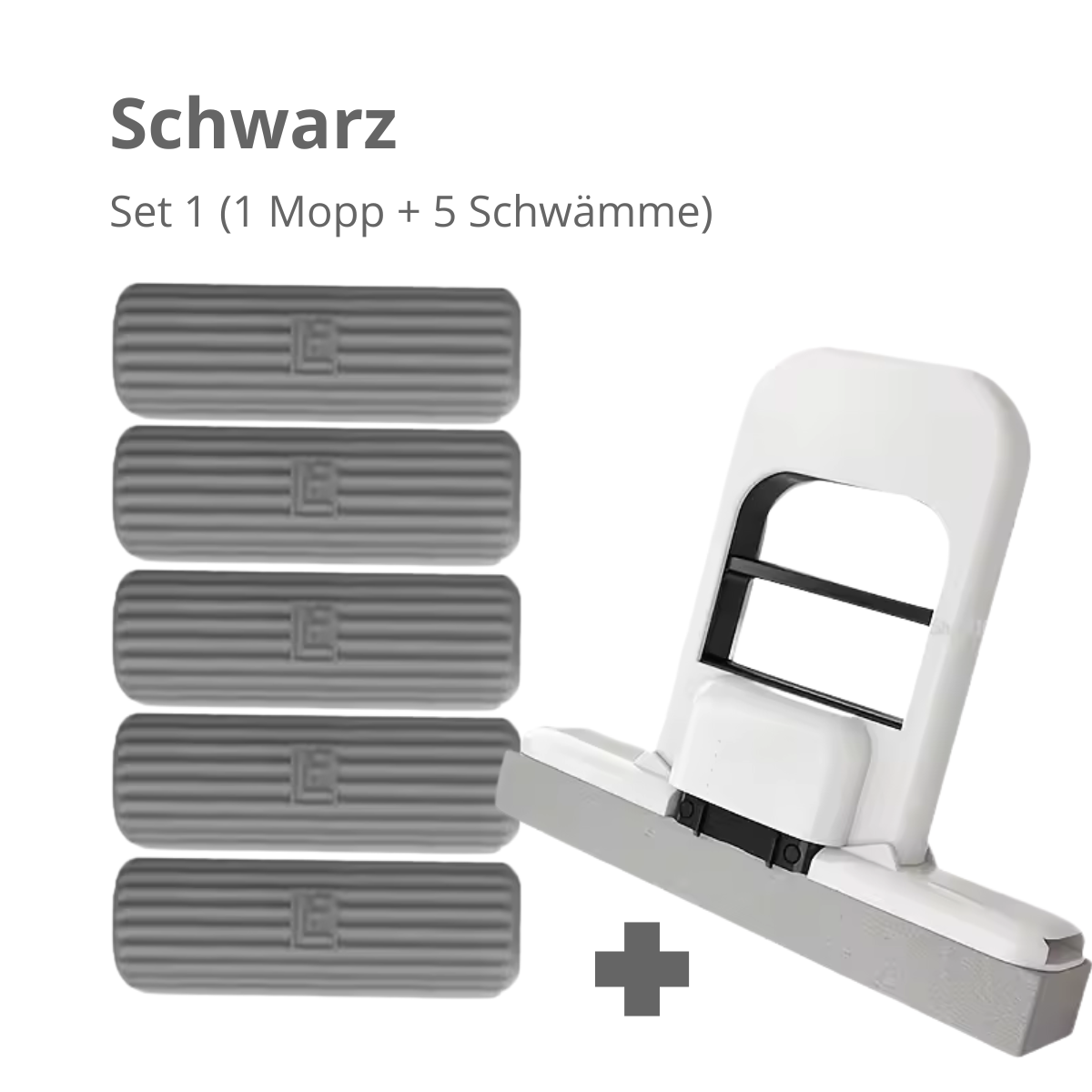 CleanSwift™ – Tragbarer Mini-Schwammmopp mit Wringfunktion