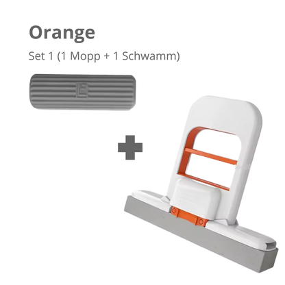 CleanSwift™ – Tragbarer Mini-Schwammmopp mit Wringfunktion
