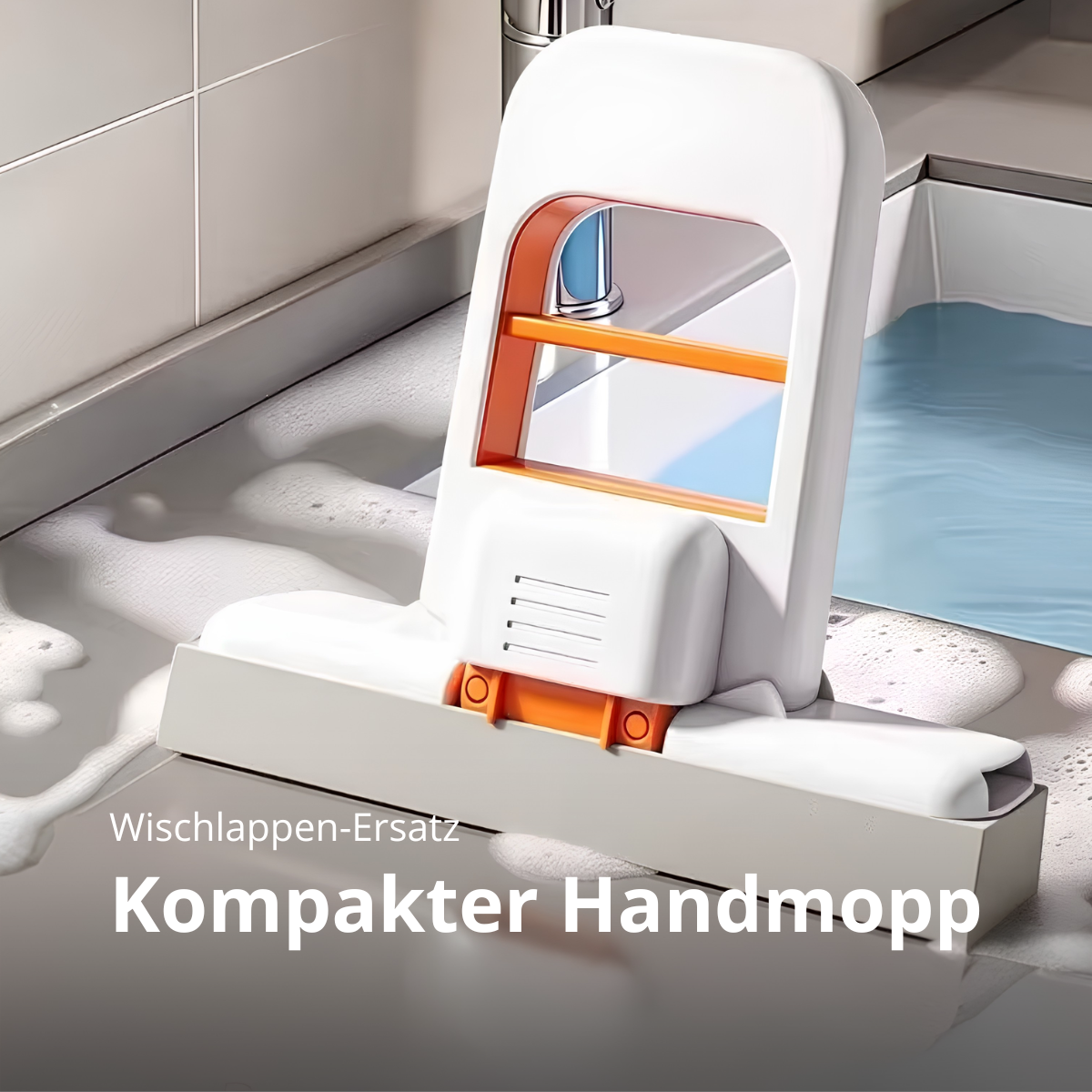 CleanSwift™ – Tragbarer Mini-Schwammmopp mit Wringfunktion