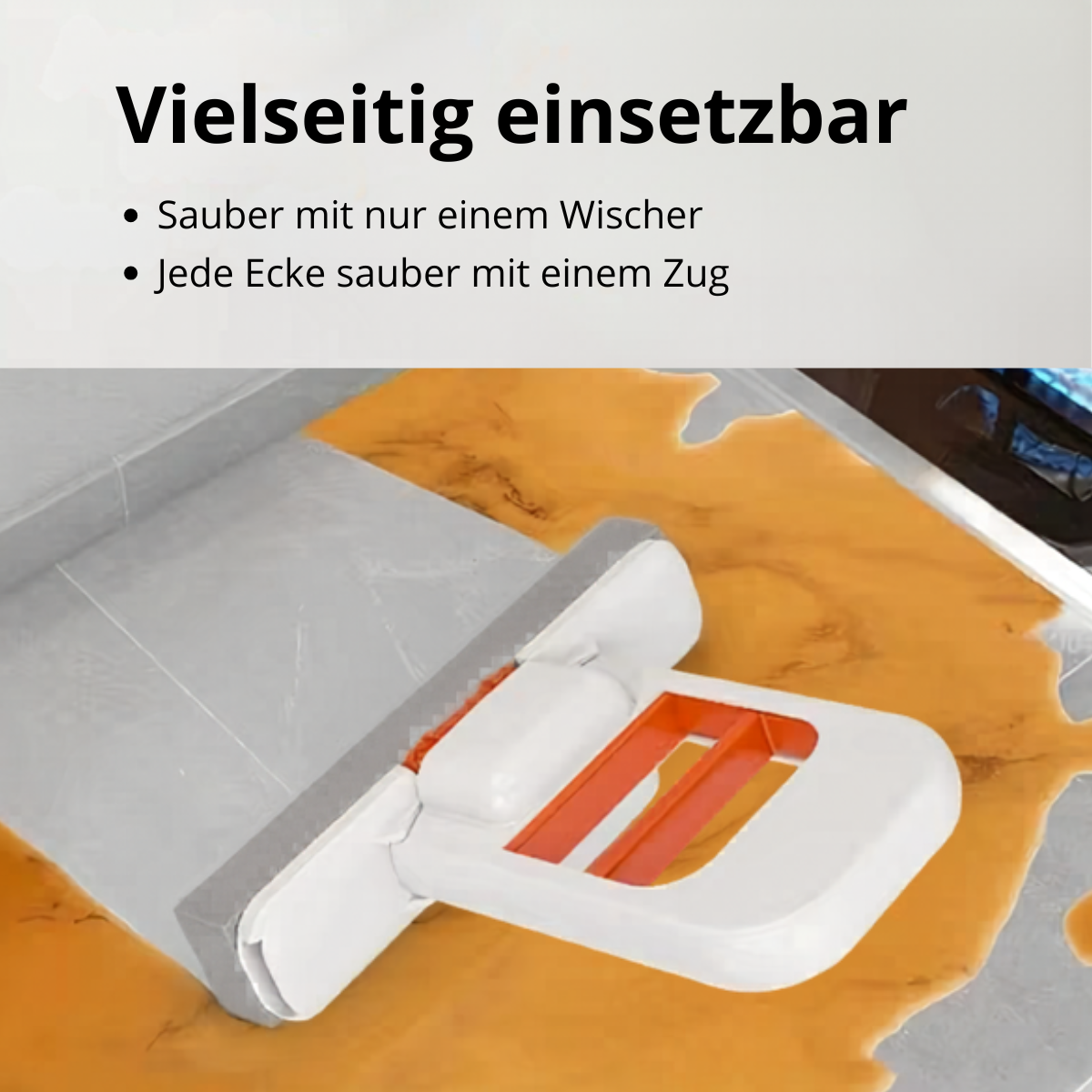 CleanSwift™ – Tragbarer Mini-Schwammmopp mit Wringfunktion