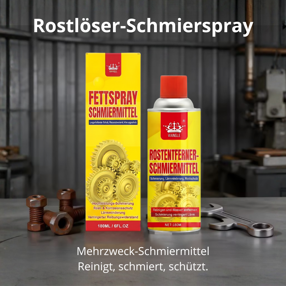 BlitzRost Pro – Instant-Rostlöser & Schutz