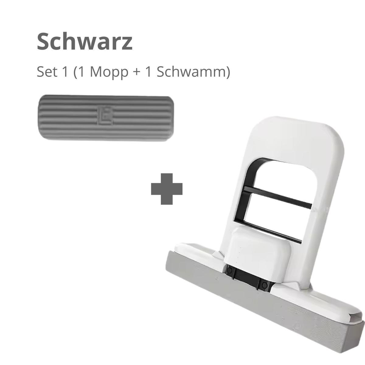 CleanSwift™ – Tragbarer Mini-Schwammmopp mit Wringfunktion